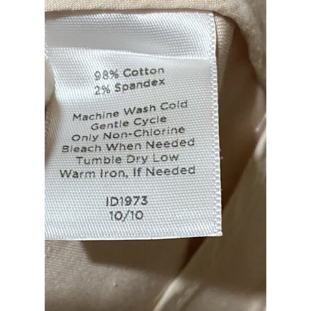 Talbots Jacket Womens 12 Dusty Pink Ruffle Collar Pockets 3/4 Sleeve Cottagecore - Picture 6 of 6